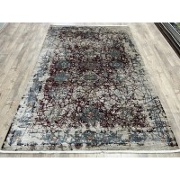 Иранский ковер Наследие 26258 Серый-бордовый